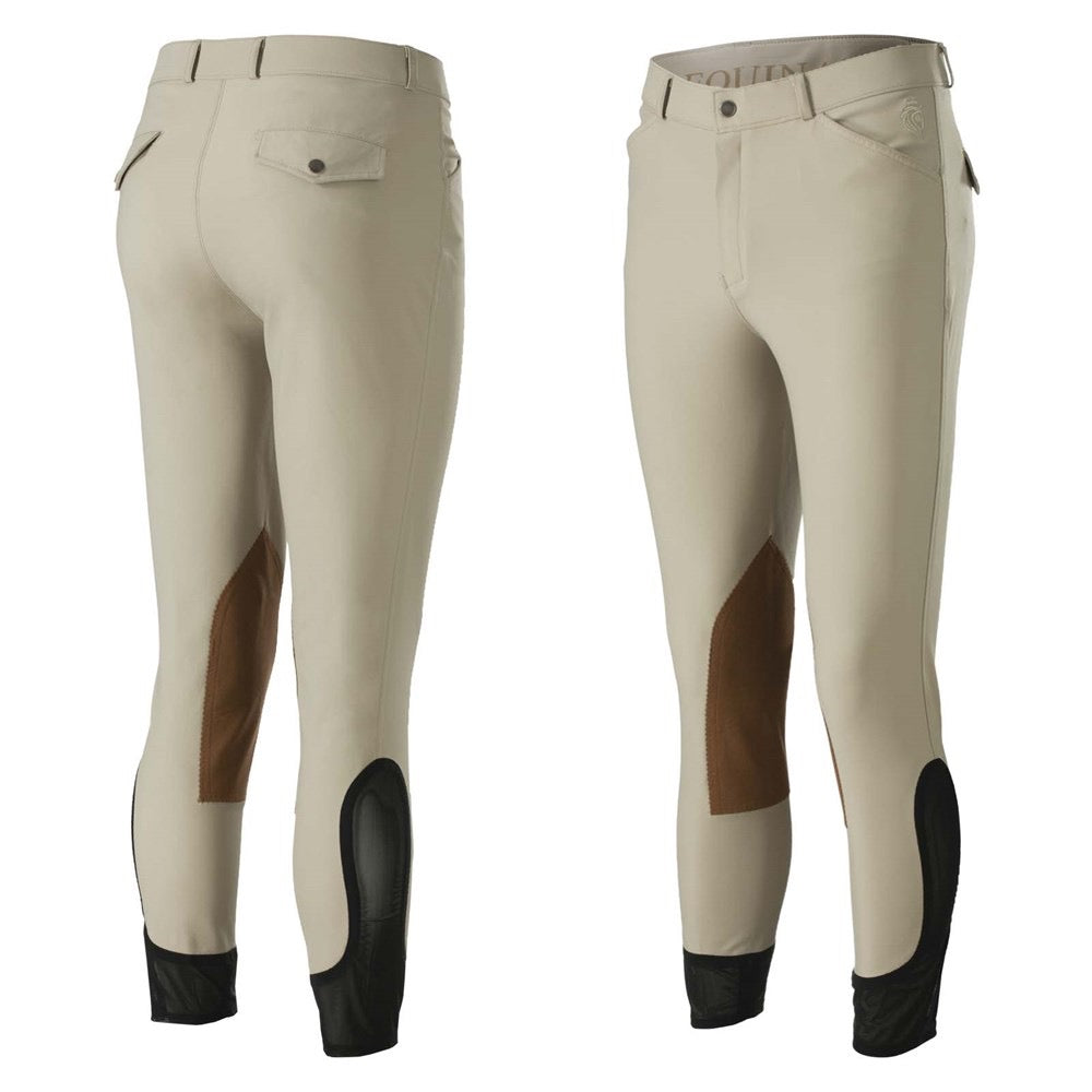 Equinavia Erik Mens Show Knee Patch Breeches - Tan