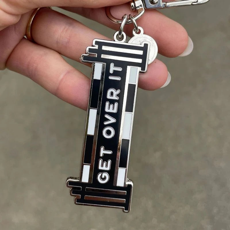 DAPPLEBAY GET OVER IT - KEYCHAIN