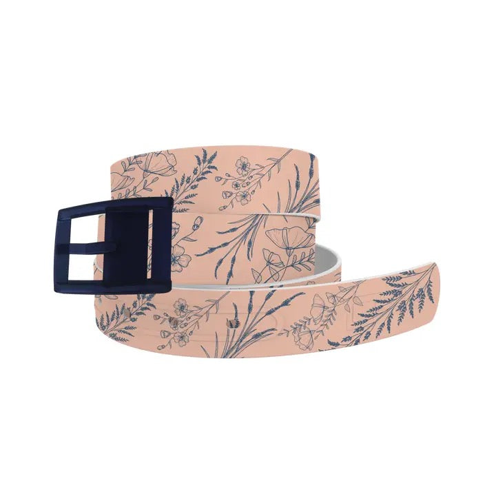C4 Wild Herbs Belt with Navy Buckle