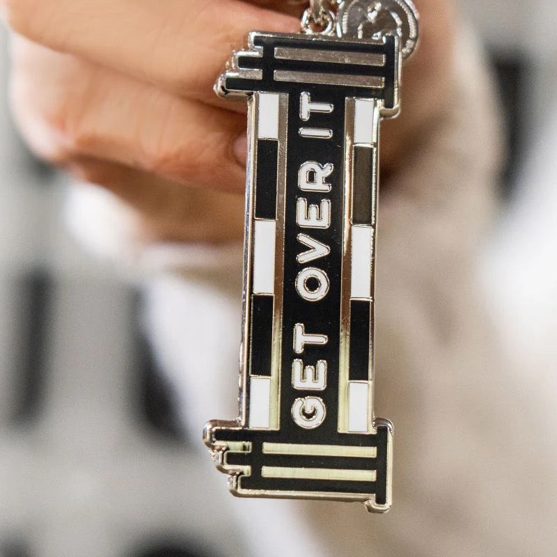 DAPPLEBAY GET OVER IT - KEYCHAIN