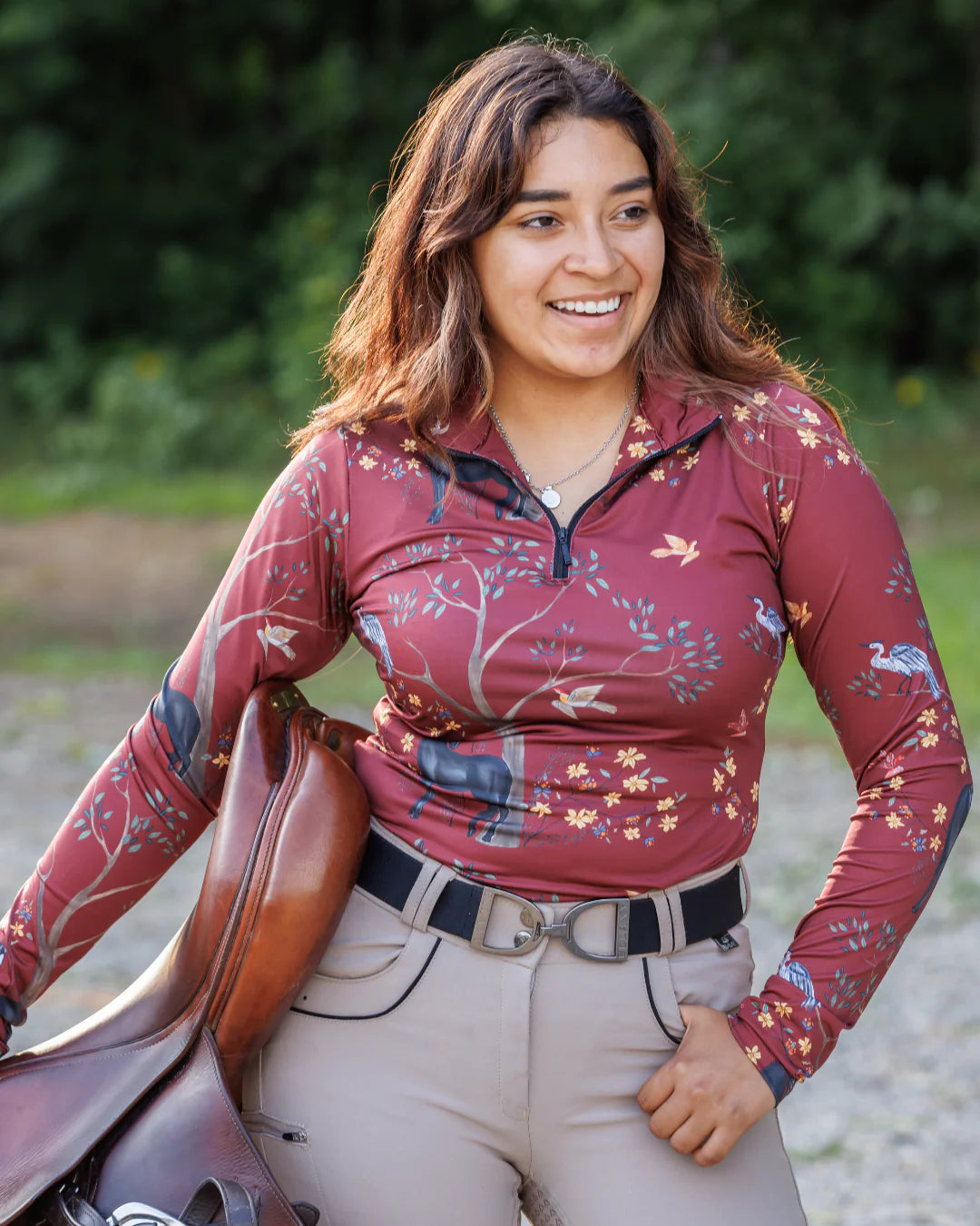 Deinhardt Designs Prints With A Purpose SHANGRI-LA Long Sleeved Training Shirt