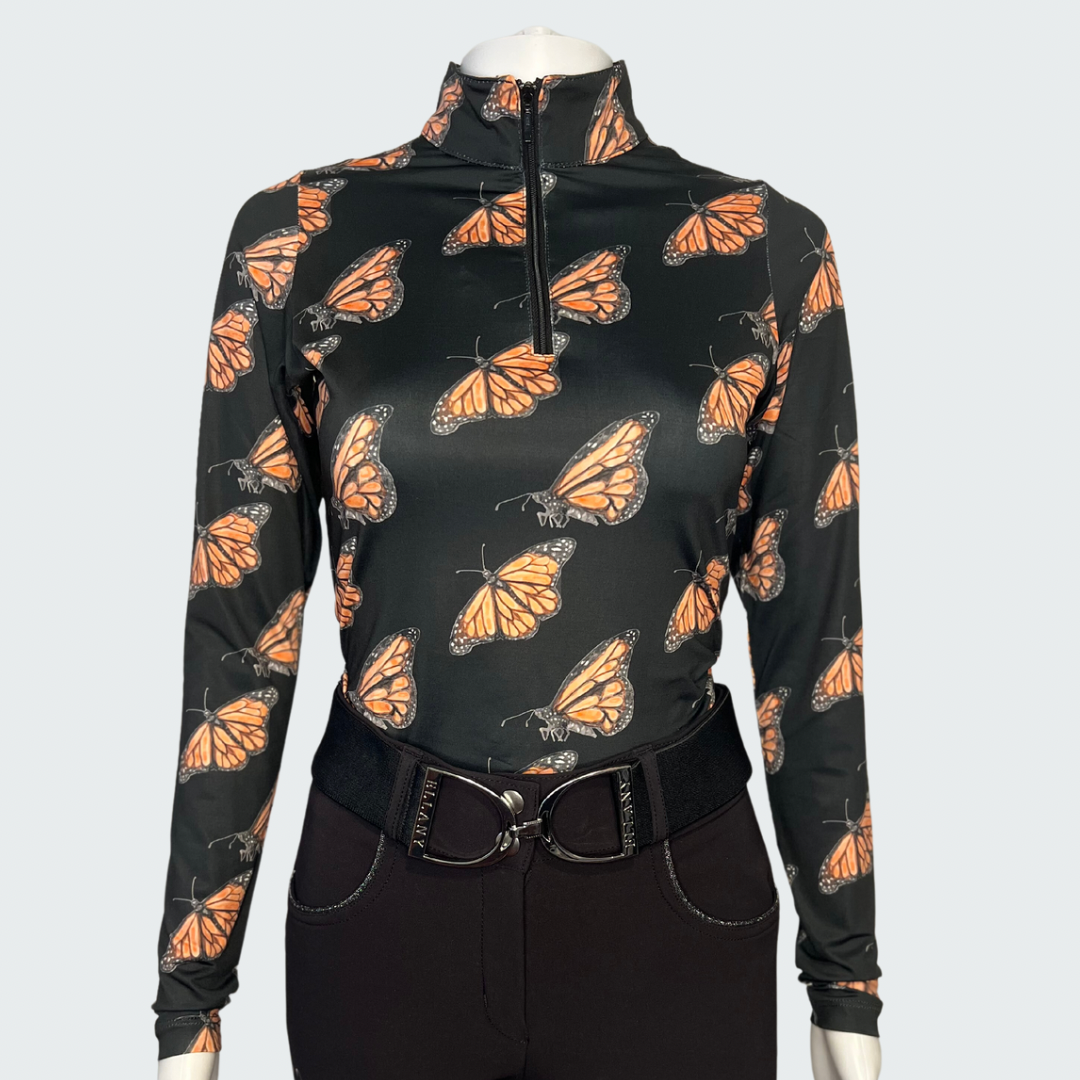Deinhardt Designs Prints with a Purpose: MONARCH Long Sleeved Training Shirt