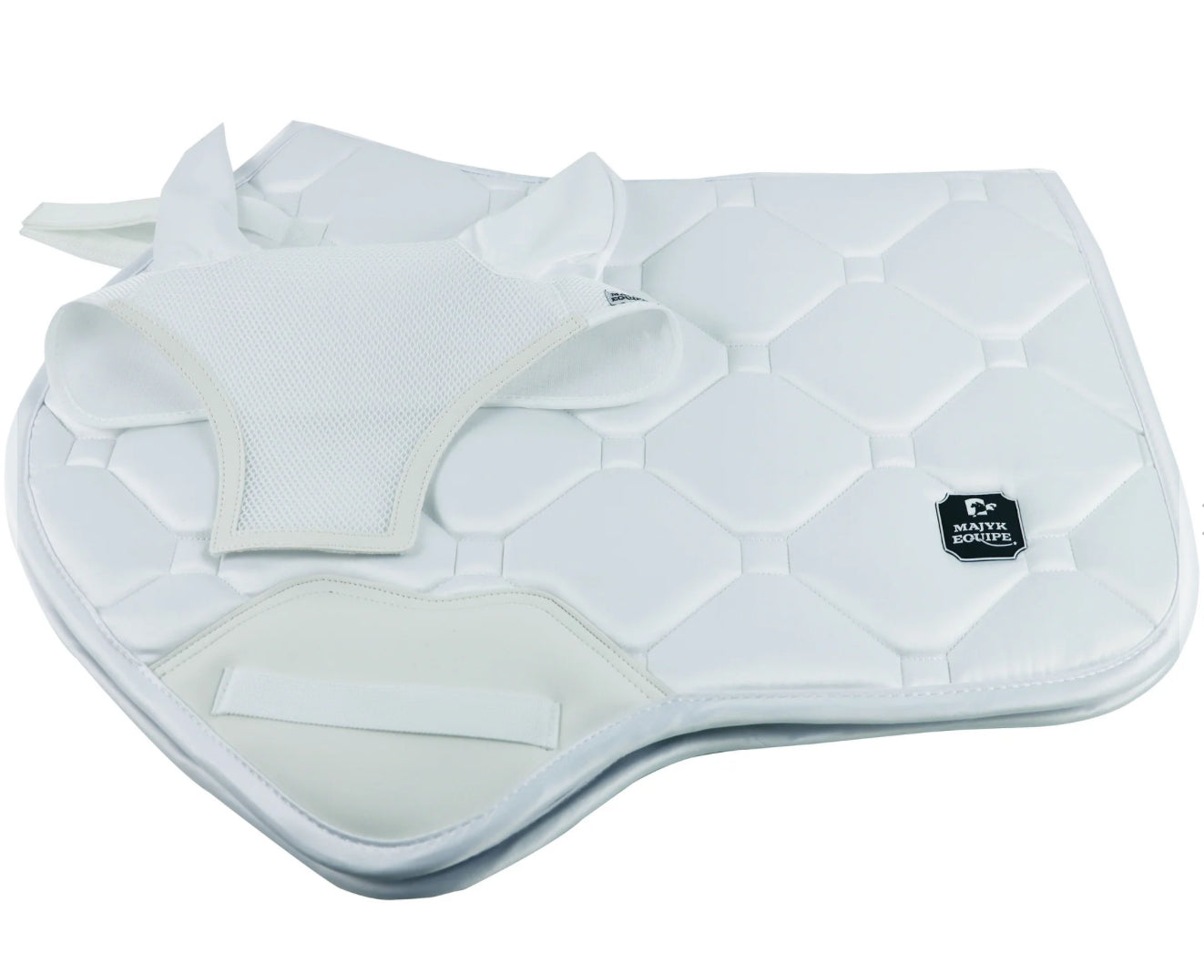 Majyk Equipe Silk Touch Saddle Pad with Matching Bonnet