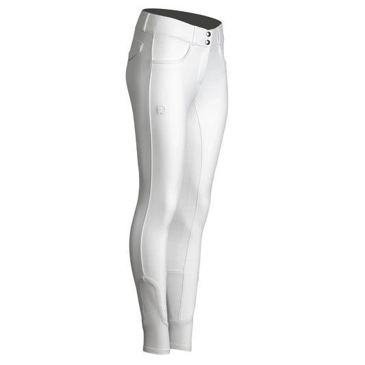 Halter Ego Evolution Mid-Wait Compertion Breech - White on White